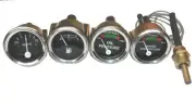 Massey Ferguson Gauge Set- Oil (Male), Temp, Fuel, Ammeter MF 35,50,65,135,150