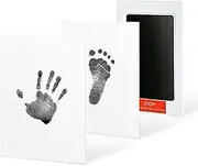 Baby Footprints Ink Pads Kits, Baby Handprint Pet Paw for DIY Photo Prints Dog Frame