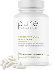 S-Acetyl Glutathione GOLD - 120 DRcaps "Acid-Resistant" | 100mg Per Capsule | Patented Acetylated Form of Glutathione (Emothion®) | 2-4 Month Supply | ZERO Fillers / Flow Agents | Pharmaceutical Grade