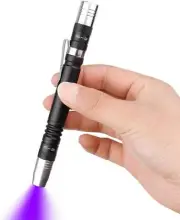 MVIOCS Blacklight Flashlights Uv Flashlight,2 in 1 LED 395Nm Ultraviolet Blac...