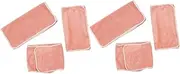 FOYTOKI 2 Sets Super Fiber Spa Hair Wraps Comfortable Beauty Salon Towels Kit for Women Premium Elastic Headcloths for Skin Care Face Washing and Quick Baths