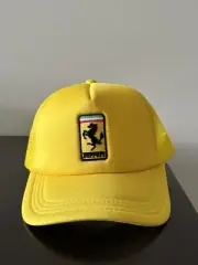 Ferrari Formula 1 Cap Yellow Adjustable