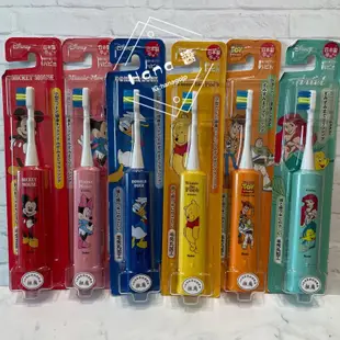《現貨》日本 日本製 迪士尼 米奇 米妮 唐老鴨 維尼 玩具總動員 小美人魚 Kitty 拉拉熊 兒童 電動牙刷