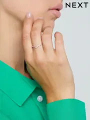 Sterling Silver Wishbone Ring (M52376) | $30