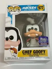 Funko Pop! Disney Mickey and Friends Chef Goofy 977 Funko Hollywood Exclusive