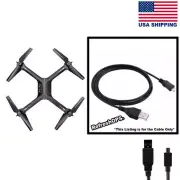 Sharper Images DX-3 Video Drone USB Cable Transfer Cord Replacement
