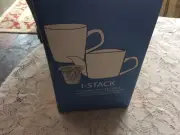 Hues N Brews Huesnbrews Teapot and Cup Stacker With Infuser
