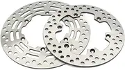 Motorcycle Front Rear Brake Disc Rotor Disc Brake Set Fit For Suzuki RM125 RM250 RM 125 250 RMX250 RMX 250 KDRZ E- S S 400(Front and Rear)