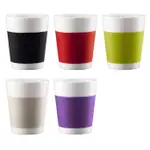 全新丹麥BODUM CANTEEN雙層瓷杯100CC /PAVINA磁杯250CC 2杯入(同色)咖啡杯/玻璃馬克雙層杯