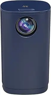 Projector 1080P Wirel Portable Movie Projectors 20000hrs Lamp Support 100inches Display Same Screen Technique Built-in Speaker and Dual-Fan Heat Disppation with Remote Control for