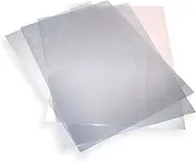 25 x A4 Acetate Sheets 180 Micron Plastic PVC Sheets Clear Heavy Duty Acetate Transparent Cover Clear Plastic Sheeting for Protective Binding Covers Stencils Etching and Crafting