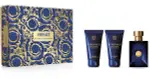 Versace Dylan Blue Gift Set EDT 50ml, Dylan Blue Shower Gel 50ml and Dylan Blue Aftershave Balm 50ml