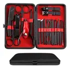 18PCS/Set Pedicure Stainless Steel Grooming Nail Kit Clippers Tools Manicure