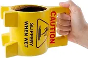 Big Mouth Inc Caution Sign Mug
