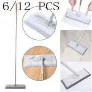 6/12 Pcs Non-Washing Dusts Removal Dry Mop Paper Electrostatic Dusts Removal Mop