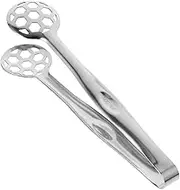 GREENADSCAPE Portable Multi Functional Stainless Steel Food Tong for Baking Grilling Serving Resistant Kitchen Essential for Bread Cakes Desserts