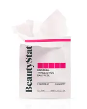 Beauty Stat Universal Triple Action Daily Peel Pads, Pack of 10