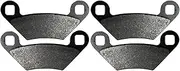 PRASHANT Motorbike Brake Pads For P-olaris 325 Hawkeye 2x4 400 H.O. Sportsman HO 500 570 EFi Touring Tractor EFI EPS HD UTE X2 SP Motorcycle Rear Brake Pads