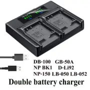 Dual Battery Charger For SONY Cyber-shot DSC-S750 S780 S950 S980 W180 W190 W370
