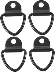 BUTIFULSIC 4Pcs Heavy Duty Tow Hooks for Cars Towing Anchors Easy Installation Tie Down Ring for Trailers Suitable for Vehicles