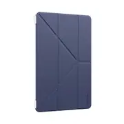 Foldable Flip Smart Sleep Luxury Pu With Stand Full Cover Tablet Protective Case For Ipad 10.2 Inch 2019 Blue