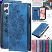 For iPhone 16 15 14 13 12 11 Plus Pro Max XR 8 7 Case Leather Wallet Flip Cover