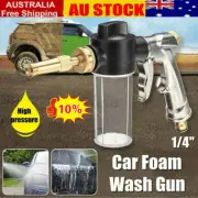 High Pressure Car Foam Gun Wash Washer Lance Soap Spray Bottle Hose Pipe Tool TL