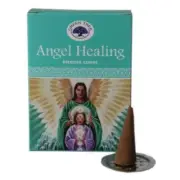 Crystal Wonderland Green Tree Angel Healing Masala Incense 120 Cones
