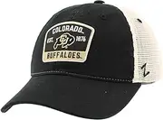 ZHATS Standard NCAA Officially Licensed Hat University Patch Switchback Black