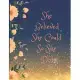 She Believed She Could So She Did: 2020-2021 Planner for Happy Girls, 2-Year Planner With Daily, Weekly, Monthly And Calendar, Navy Blue Edition (Janu