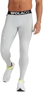 [WOLACO] Fulton Compression Pant Athletic Baselayer Running Tights for Men