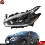 For Nissan Murano 2018 Headlight w/ LED DRL Driver Side Halogen Headlamp Assy (for: Nissan)