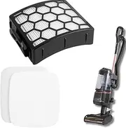 UTIZ NV602UKT Filters for Shark Powered Lift Away Anti Hair Wrap Upright Vacuum, 1 Washable HEPA Filter and 2 Foam&Foam Filters (Filter Kit)