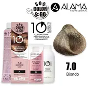 [Alama] SOS color & go 10 minutes 7.0 coloring 10min duo set 90 + 90 ml kit