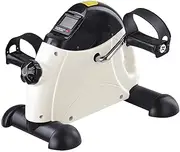 Mini Exercise Bike Arm and Leg Exerciser,Pedal Exerciser Stationary Medical Peddler with Digital LCD Monitor,Fitness Equipment for Seniors and Elderly