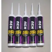 Osi Sealants 5x 10 Oz. White H2U Window Door & Sliding Urethane Acrylic Seal NEW