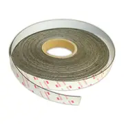 Self-Adhesive White Non-Magnetic Steel Tape | 25mm x 1mm | 30m ROLL
