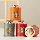 NEW Dragon Mini Empty Tea Tin Can Household Green Black Tea Sealed Jar Portable