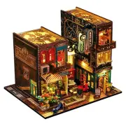 Flever Dollhouse Miniature DIY House Kit Creative Room with Furniture for Rom...