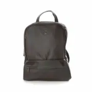 ROBERTO CAVALLI MEN'S ECO LEATHER ZAINO BACKPACK BAG-BROWN.
