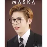 韓國授權正品🇰🇷 마스카© MASKA 眼鏡 姜丹尼爾同款 韓系復古黑框平光度數男女 近視眼鏡 FREE2_VECTOR