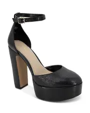 Kenneth Cole Women's Tatum Ankle Strap Platform Pumps