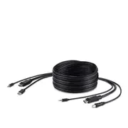 TAA DP/USB/AUD SKVM CBL, DP M/M; USB A/B, 10'