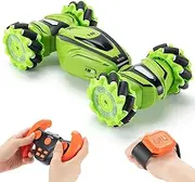 [Tailtango] Stunt Twist Car, 2.4Ghz Remote Control & Watch Control Car with 360° Flips and Drifts, Rechargeable & 4WD Off Road Drift RC Race Car Toy for Boys and Girls