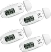 Xuhal 3D Pedometer Step Counter for Walking USB Rechargeable Step Tracker wit...