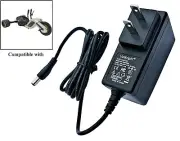 AC/DC Adapter For Huffy 24V 24 Volt Electric Battery-Powered Ride-On Trike 17987