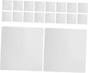 GLEAVI 30 Pack Square Industrial Filter Paper Lab Filtration Sheets Absorbent Plastic for Scientific Research and Teaching