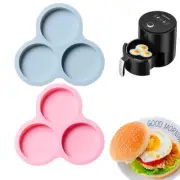 2Pcs Silicone Air Fryer Egg Pan Reusable Non-Stick Air Fryer Egg Mold Baking Pan