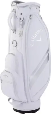 Callaway Golf Ladies Caddy Bag CRT UPTOWN 24 JM 8.5 x 46 inch 3.3kg White
