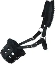 SIE Horse Grazing Muzzle Feed Bags (Full, Black)